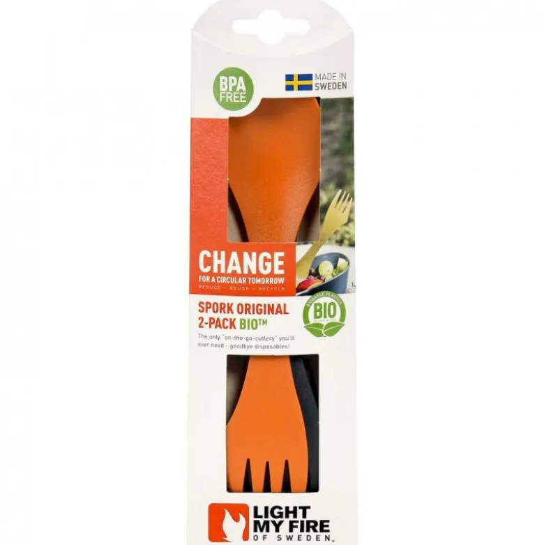 Light My FireSpork Original BIO 2 Pack - Couverts