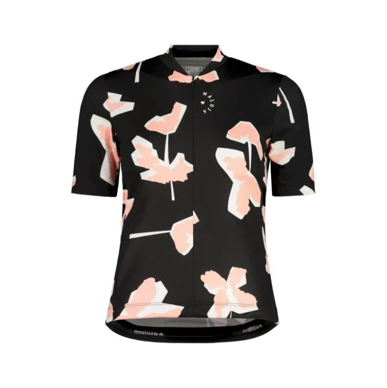 MalojaHochgallM. Long zip - Maillot vélo femme