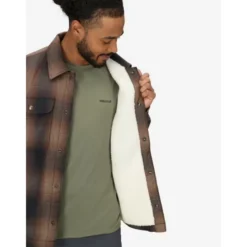 MarmotRidgefield Sherpa Flannel Shirt Jacket - Chemise homme