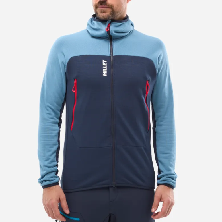 MilletFusion Grid Hoodie - Polaire homme