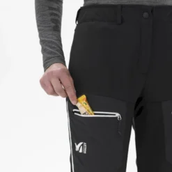 MilletM White Shield Pant - Pantalon ski de randonnée femme