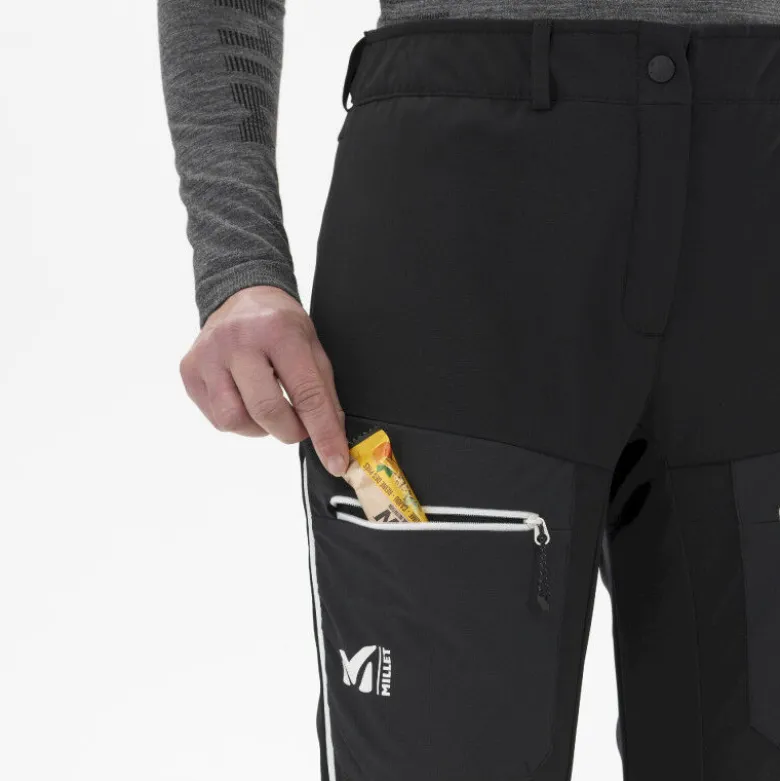 MilletM White Shield Pant - Pantalon ski de randonnée femme
