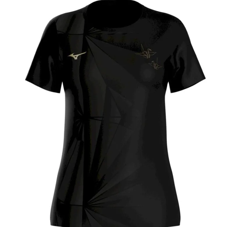 MizunoActive Dryaeroflow Graphic SS Tee - T-shirt femme