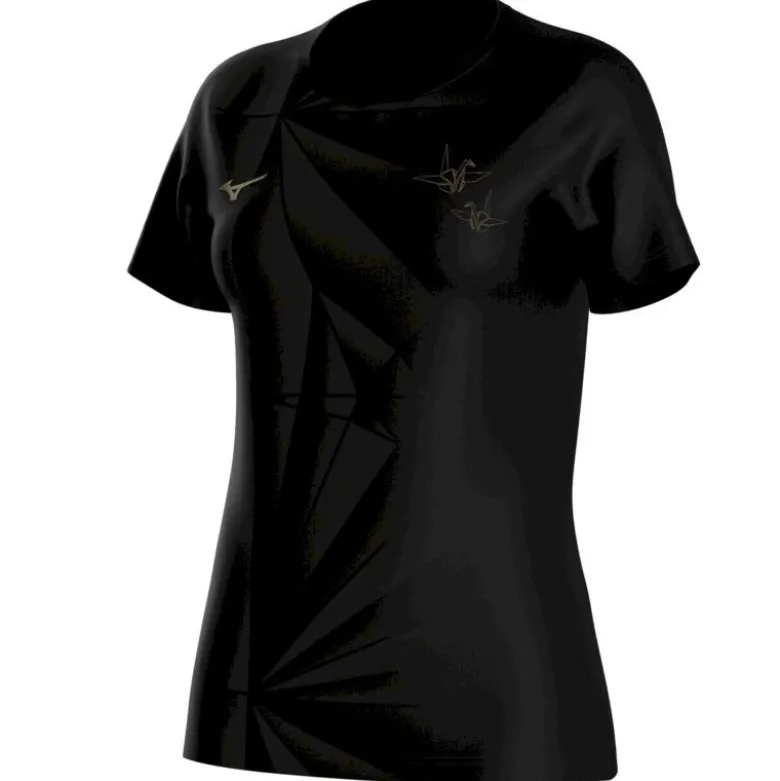 MizunoActive Dryaeroflow Graphic SS Tee - T-shirt femme