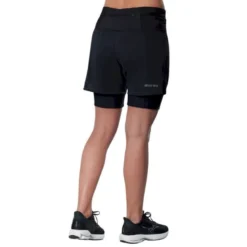 MizunoTrail Multipocket 2In1 Short - Short trail femme