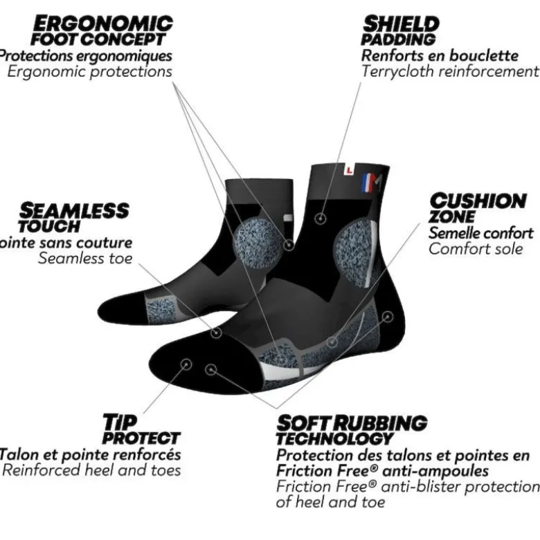 MonnetMid Expert - Chaussettes randonnée