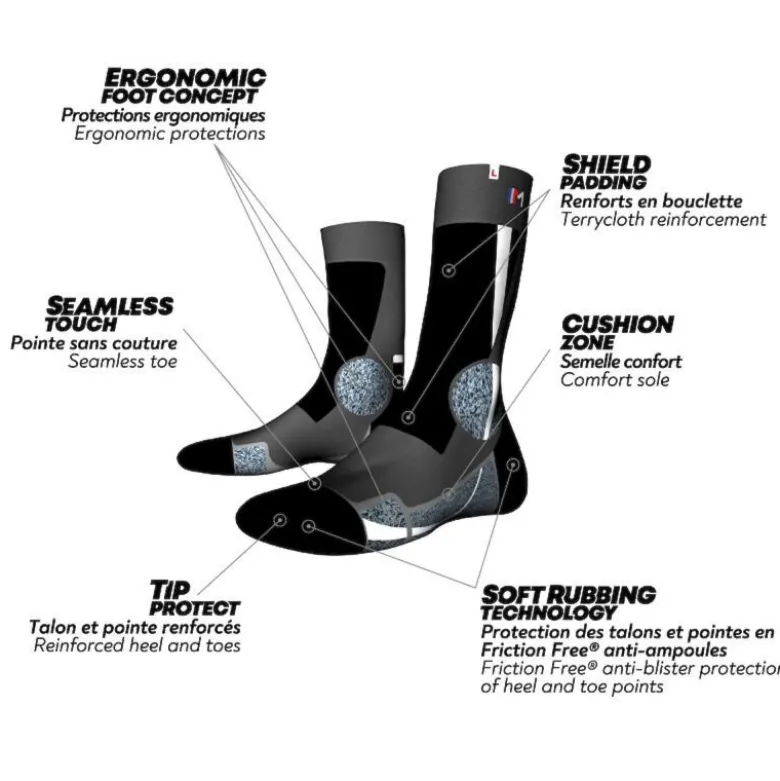 MonnetTrek Expert - Chaussettes randonnée