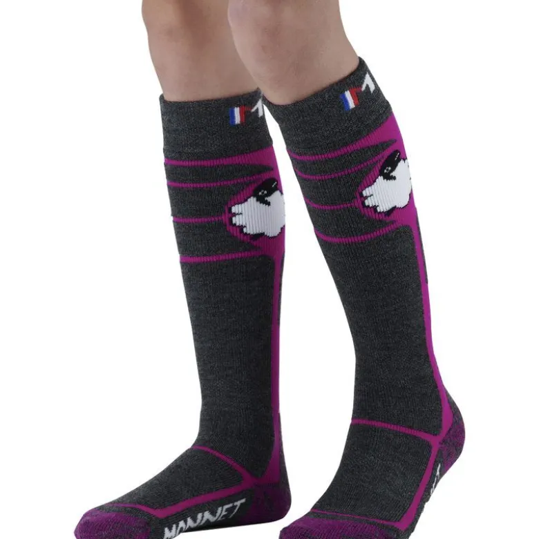 MonnetWooly Kids - Chaussettes ski enfant