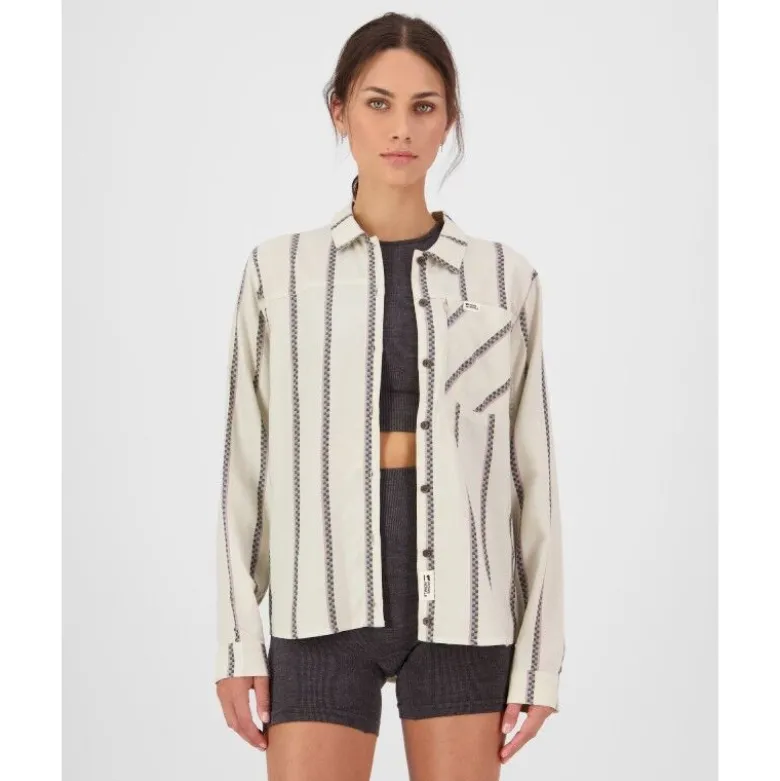 Mons RoyaleAT Merino Long Sleeve Shirt - Chemise en laine mérinos femme