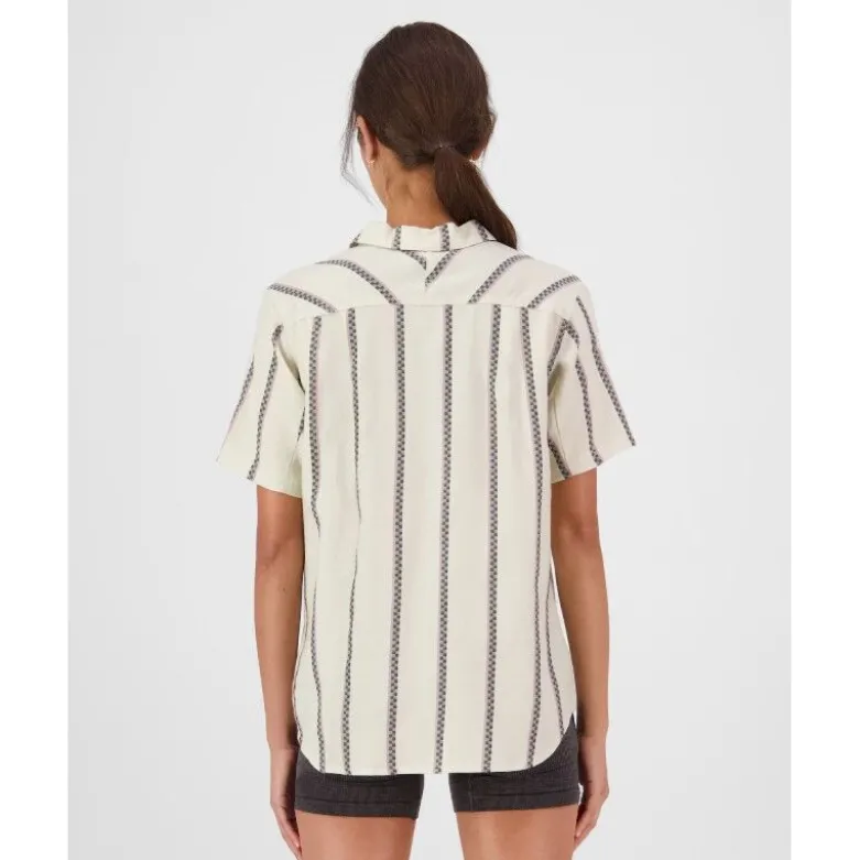 Mons RoyaleAT Merino Short Sleeve Shirt - Chemise en laine mérinos femme