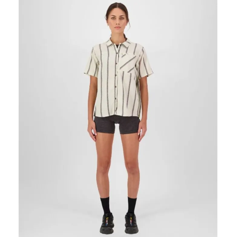 Mons RoyaleAT Merino Short Sleeve Shirt - Chemise en laine mérinos femme