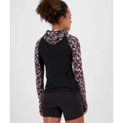 Mons RoyaleBella Merino Long Sleeve Hood - Polaire en laine mérinos femme