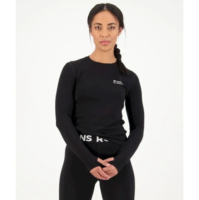 Mons RoyaleCascade Merino Flex Long Sleeve - Maillot thermique laine mérinos femme