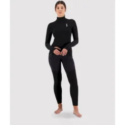 Mons RoyaleCascade Merino Flex Mock Neck Long Sleeve - Maillot thermique laine mérinos femme