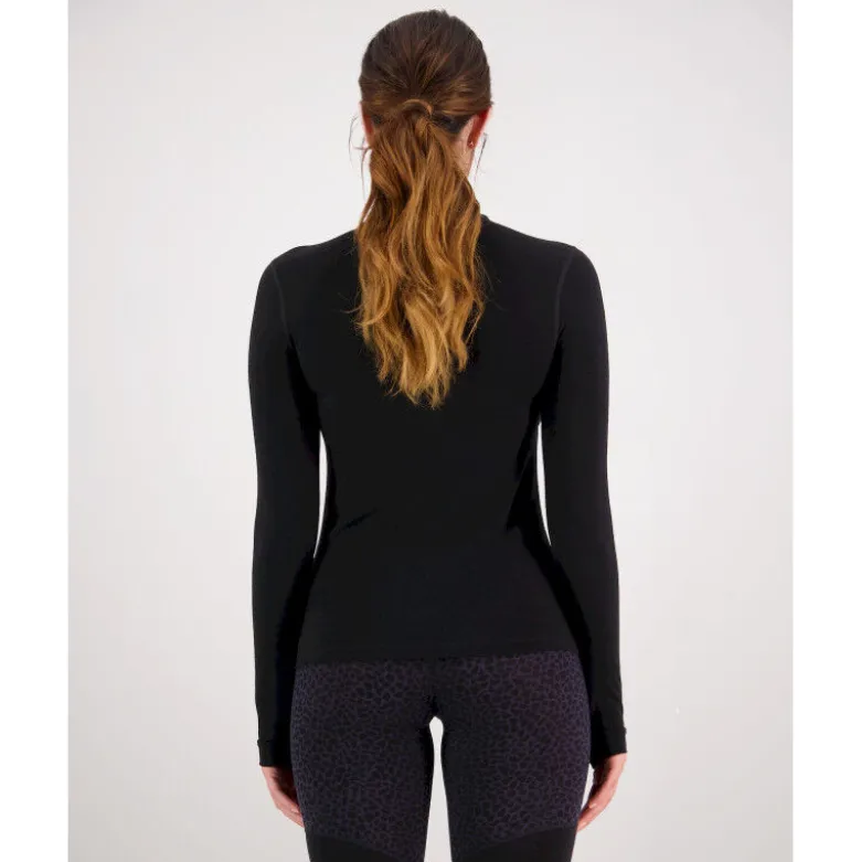 Mons RoyaleCascade Merino Flex Mock Neck Long Sleeve - Maillot thermique laine mérinos femme