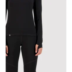 Mons RoyaleCascade Merino Flex Mock Neck Long Sleeve - Maillot thermique laine mérinos femme