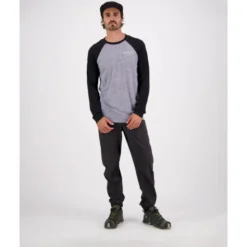 Mons RoyaleIcon Merino Raglan Long Sleeve - T-shirt en laine mérinos homme