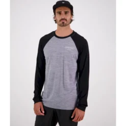 Mons RoyaleIcon Merino Raglan Long Sleeve - T-shirt en laine mérinos homme