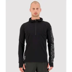 Mons RoyaleTemple Merino Air-Con Hood - Maillot thermique laine mérinos homme