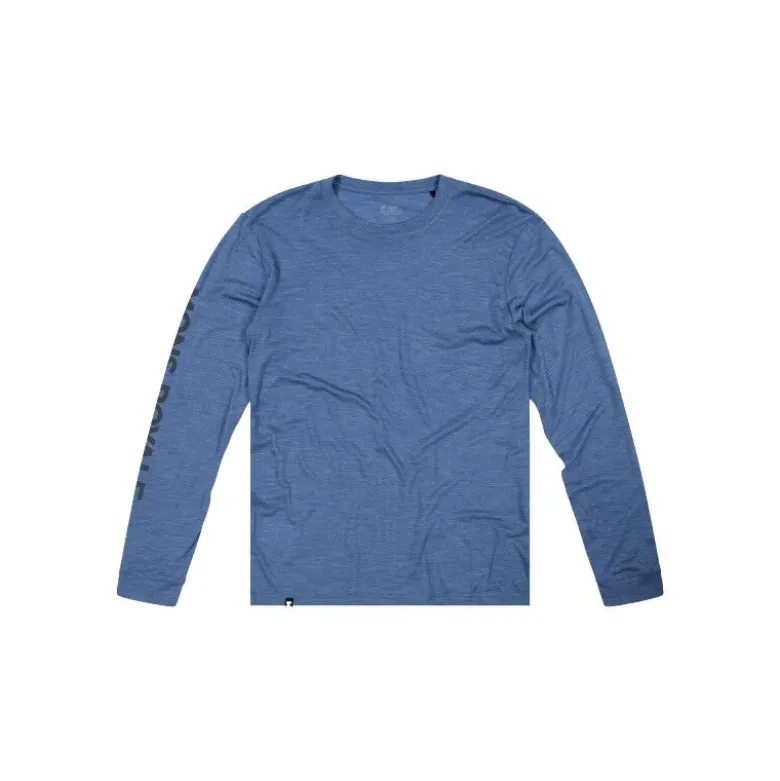 Mons RoyaleZephyr Merino Tencel™ Long Sleeve - T-shirt en laine mérinos homme