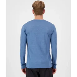 Mons RoyaleZephyr Merino Tencel™ Long Sleeve - T-shirt en laine mérinos homme
