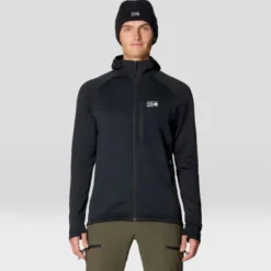 Mountain HardwearPolartec Power Grid Full Zip Hoody - Polaire homme