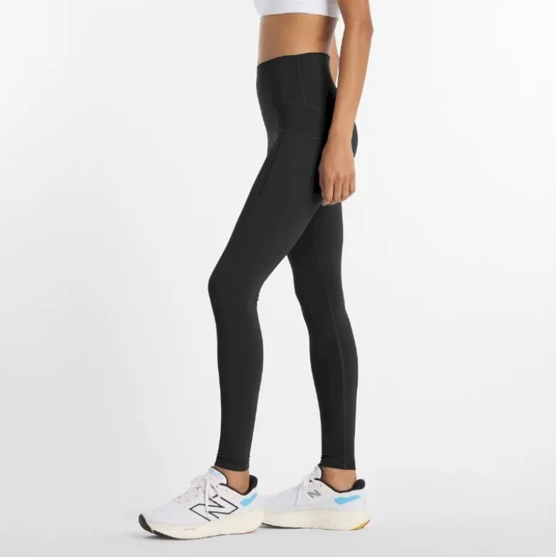 New BalanceNB Sleek Pocket High Rise Legging 27" - Collant running femme