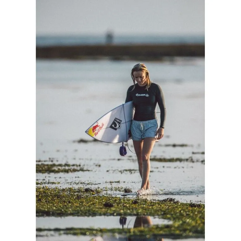 O'NeillWms Basic Skins L/S Rash Guard logo - Lycra femme