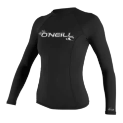 O'NeillWms Basic Skins L/S Rash Guard logo - Lycra femme