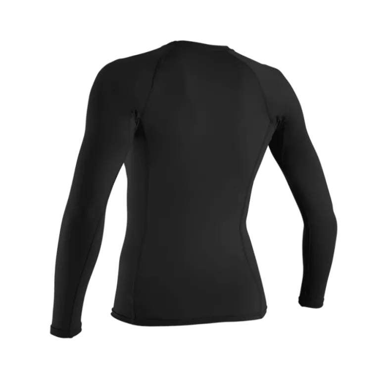 O'NeillWms Basic Skins L/S Rash Guard logo - Lycra femme