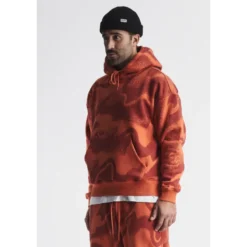 OrageAlpine Print Hoodie - Sweatshirt