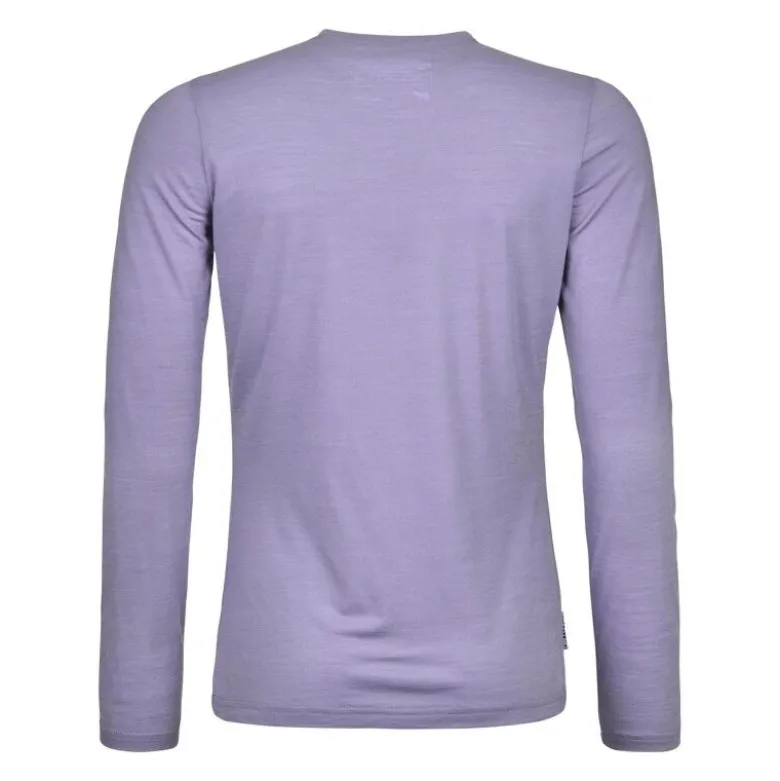 Ortovox150 Cool Mountain Silhouette LS - T-shirt en laine mérinos femme
