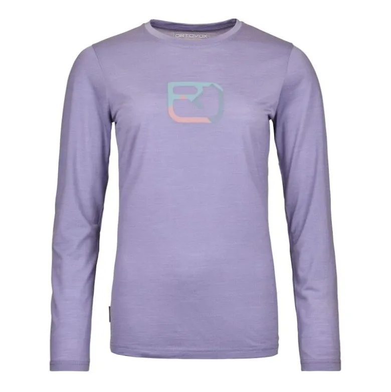 Ortovox150 Cool Mountain Silhouette LS - T-shirt en laine mérinos femme