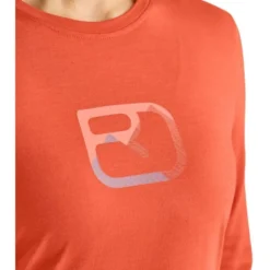 Ortovox150 Cool Mountain Silhouette LS - T-shirt en laine mérinos femme