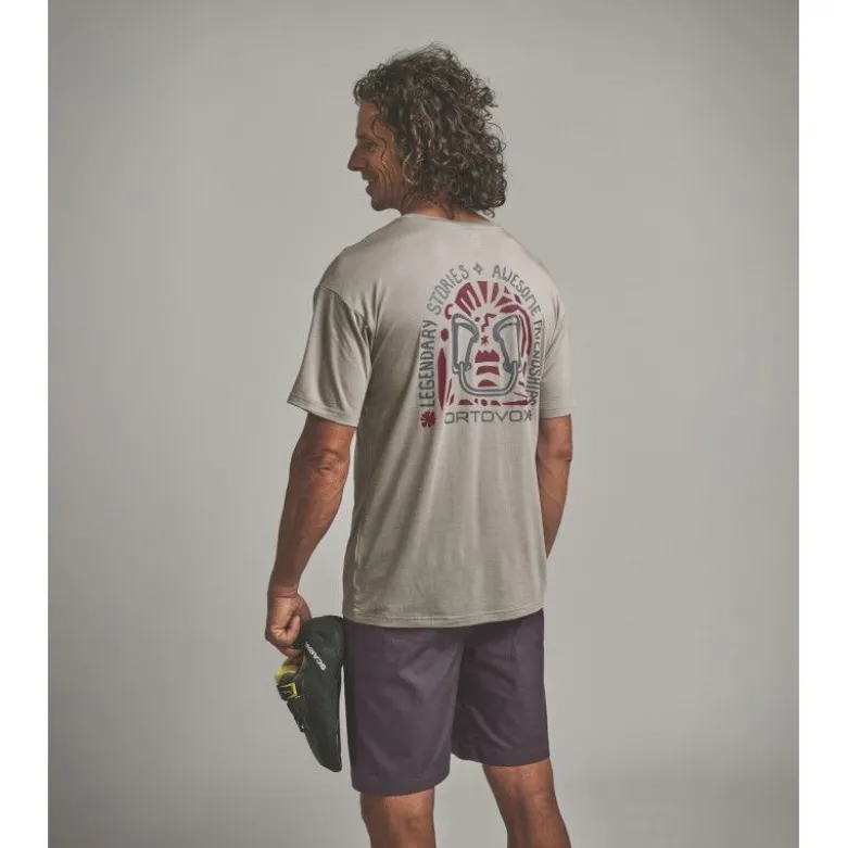 Ortovox150 Cool Climbing Vibes TS - T-shirt en laine mérinos homme