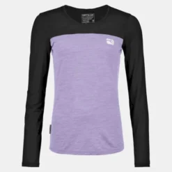 Ortovox150 Cool Logo LS - T-shirt en laine mérinos femme