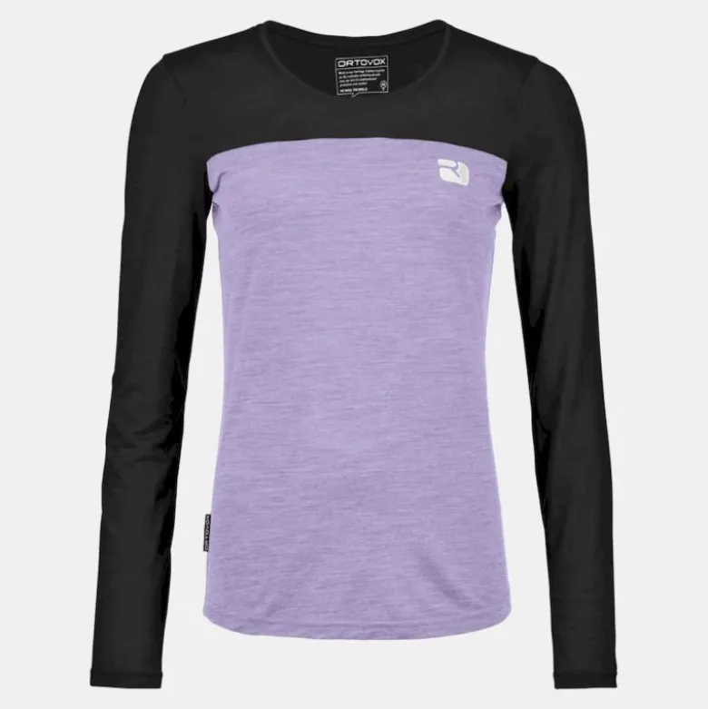 Ortovox150 Cool Logo LS - T-shirt en laine mérinos femme
