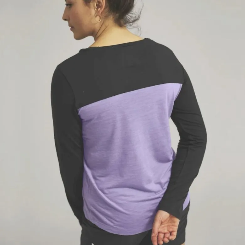 Ortovox150 Cool Logo LS - T-shirt en laine mérinos femme