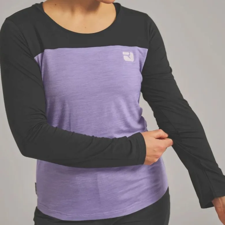 Ortovox150 Cool Logo LS - T-shirt en laine mérinos femme