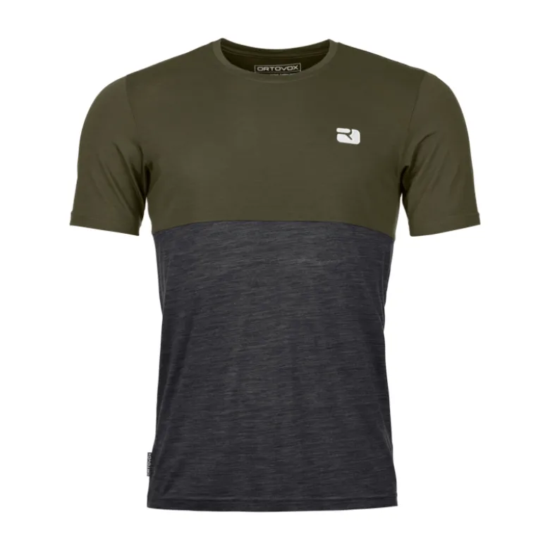 Ortovox150 Cool Logo TS - T-shirt en laine mérinos homme