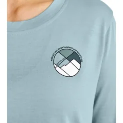 Ortovox140 Cool Round Landscape TS - T-shirt en laine mérinos femme