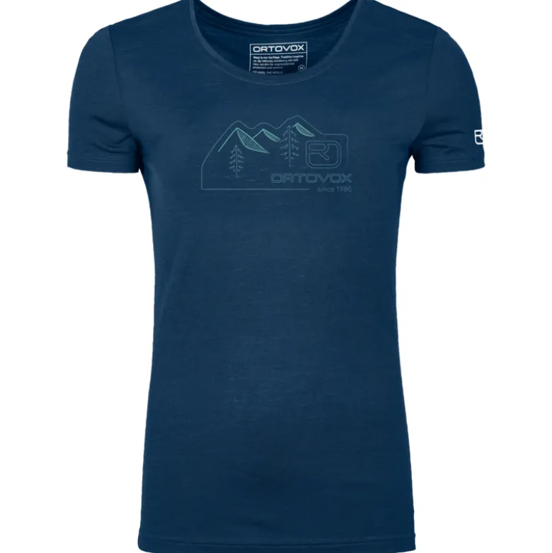 Ortovox150 Cool Vintage Badge TS - T-shirt en laine mérinos femme