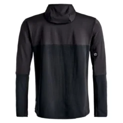 OrtovoxFleece Cord Hoodie - Polaire en laine mérinos homme