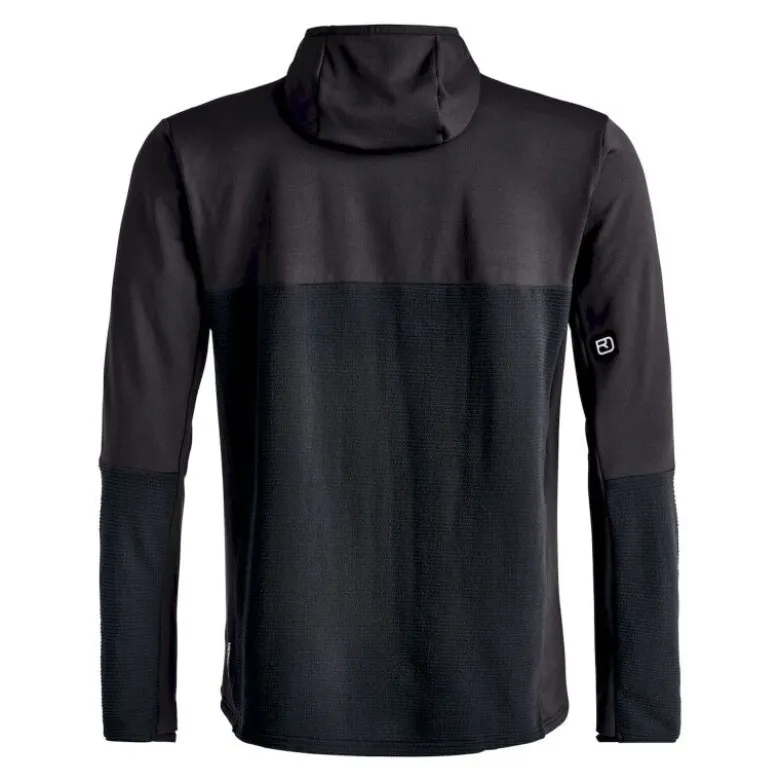 OrtovoxFleece Cord Hoodie - Polaire en laine mérinos homme