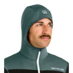 OrtovoxFleece Light Hoody - Polaire en laine mérinos homme