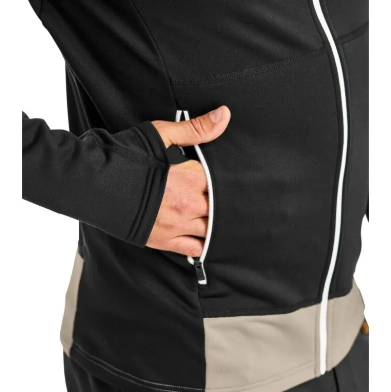 OrtovoxFleece Light Hoody - Polaire en laine mérinos homme