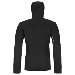 OrtovoxFleece Rib Hoody - Polaire en laine mérinos homme