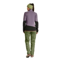 OrtovoxFleece Rib Jacket - Polaire en laine mérinos femme