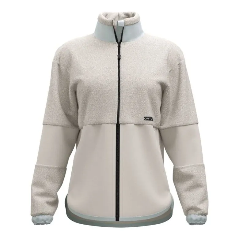 OrtovoxFleece Teddy Jacket - Polaire en laine mérinos femme