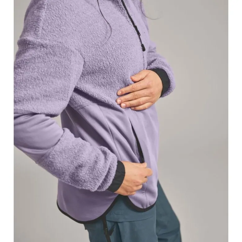 OrtovoxFleece Teddy Jacket - Polaire en laine mérinos femme